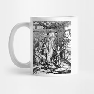 The Child, the Dance of Death - Hans Holbein Mug